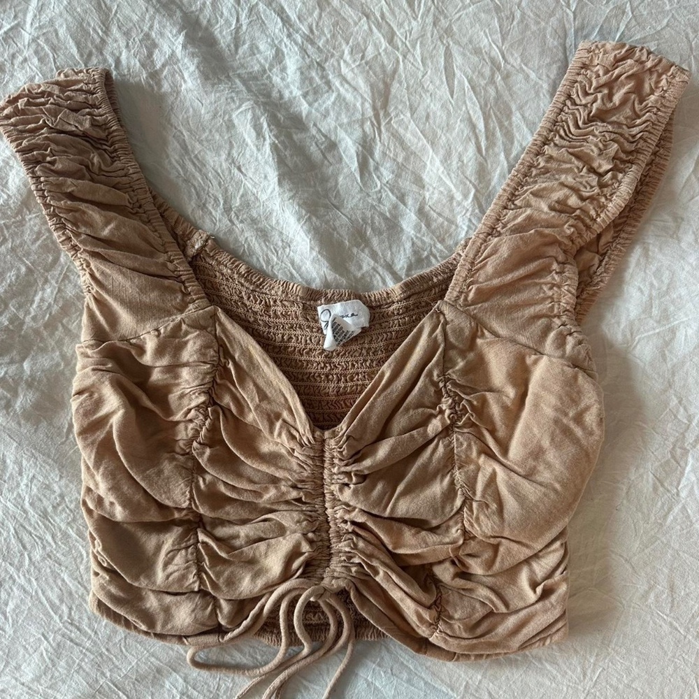 Japna tan croped top